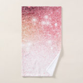 Roze Glitter Elegant Bad Handdoek (Handdoek)
