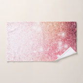 Roze Glitter Elegant Bad Handdoek (Handdoek)