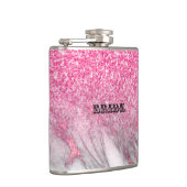 Roze glitter en Marble Ombre Heupfles (Rechts)