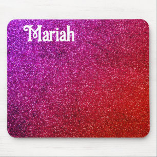 Roze Glitter Esthetiek Muismat
