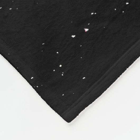 Roze Glitter Fleece Blanket (Hoek)