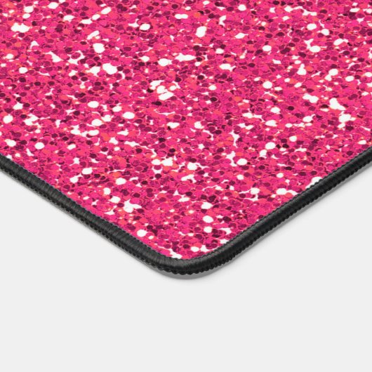 Roze Glitter Foto Afbeelding Bureaumat (Hoek)