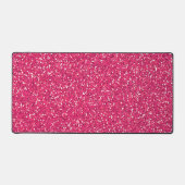 Roze Glitter Foto Afbeelding Bureaumat (Voorkant)