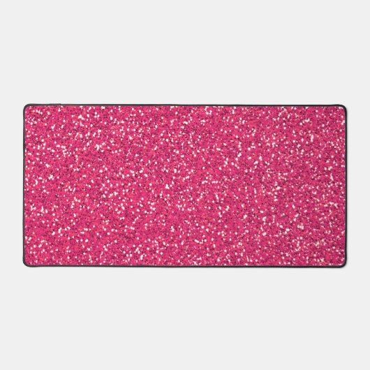 Roze Glitter Foto Afbeelding Bureaumat (Voorkant)