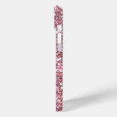Roze Glitter Gepersonaliseerd met Jouw naam. Case-Mate iPhone Case (Achterkant / Links)