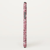 Roze Glitter Gepersonaliseerd met Jouw naam. Case-Mate iPhone Case (Achterkant / rechts)