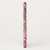 Roze Glitter Gepersonaliseerd met Jouw naam. Case-Mate iPhone Case (Achterkant/links)