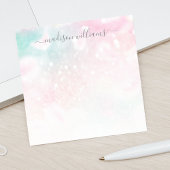  roze glitter Girly Glamoureus Post-it® Notes
