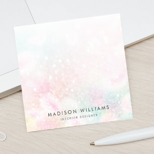 roze glitter Girly Glamoureus Post-it® Notes