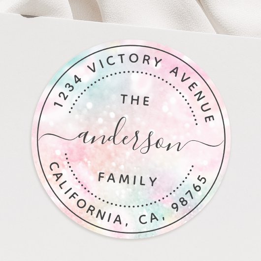  roze glitter Girly Glamoureus Ronde Sticker