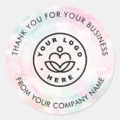 roze glitter Girly Glamoureus Ronde Sticker (Voorkant)