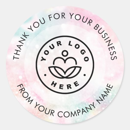  roze glitter Girly Glamoureus Ronde Sticker (Voorkant)