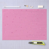 Roze Glitter Glam Harten Verjaardag Tissuepapier (Craft)