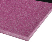 Roze Glitter, Glitter Achtergrond, Jouw naam Snijplank (Hoek)