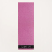 Roze Glitter, Glitter Achtergrond, Jouw naam Yogamat (Voorkant)