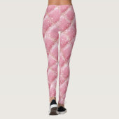 Roze Glitter Harlekijn Glam Leggings (Achterkant)