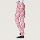Roze Glitter Harlekijn Glam Leggings (Links)