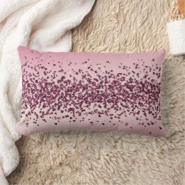  roze glitter Hearts Ombre Kussen
