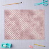 Roze glitter Hearts   Tissuepapier (Craft)