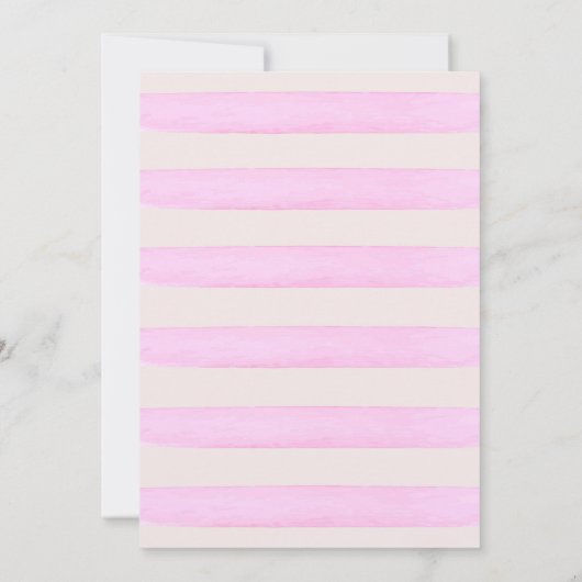 Roze Glitter Ice Cream Verjaardag uitnodiging (Achterkant)