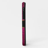 Roze Glitter iPhone 5 Mate Barely There™ Hoesje (Achterkant/links)