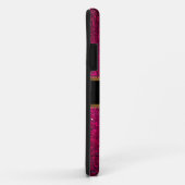 Roze Glitter iPhone 5 Mate Barely There™ Hoesje (Achterkant/rechts)
