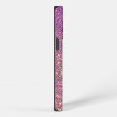 Roze glitter iPhone hoesje (Rechterkant)