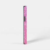 Roze glitter iPhone hoesje (Rechterkant)