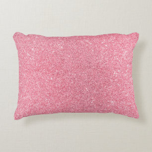 Roze glitter, kerst abstracte textuur. accent kussen