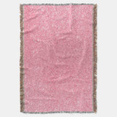 Roze glitter, kerst abstracte textuur. deken (Voorkant Verticaal)