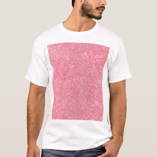 Roze glitter, kerst abstracte textuur. t-shirt