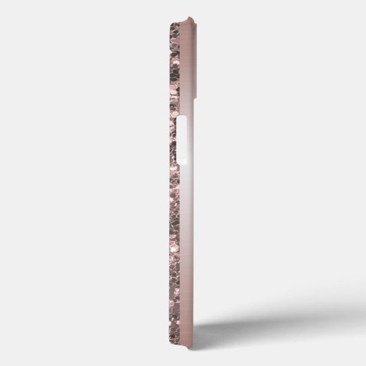 Roze Glitter Kijk Handgeschreven naam 13 Case-Mate iPhone Case (Achterkant / Rechts)