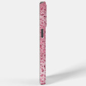 Roze Glitter Leopard Ombre Case-Mate iPhone Case (Achterkant / Rechts)