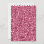 Roze Glitter Leopard Ombre Kaart (Achterkant)