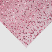 Roze Glitter Leopard Ombre Tissuepapier (Detail)
