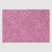 Roze Glitter Leopard Tissuepapier (Voorkant)