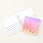 Roze Glitter Lief Mooie Agenda (Binnen)
