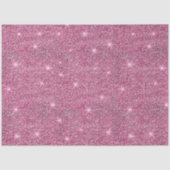 Roze Glitter Light Shimmer Shine Christmas Tissuepapier (Voorkant)