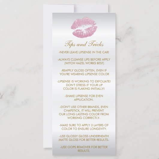 Roze Glitter Lip Instructies 2 (Achterkant)