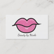 Roze Glitter Lippen Kus Chic Make-up Glam Beauty