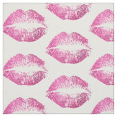 Roze glitter Lips #2 Stof (Swatch)