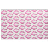 Roze glitter Lips #2 Stof (Fat Quarter)