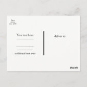 Roze Glitter Lips Kiss Make-up Glam Beauty Salon Briefkaart (Achterkant)