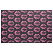 Roze glitter Lips Stof (Fat Quarter)