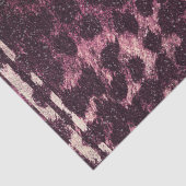 Roze Glitter Luipaard Jachtluipaard Dierenprint Ex Tissuepapier (Detail)