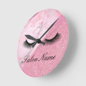 Roze, Glitter, Marmer, Stylist, Salon Ronde Klok (Hoek)