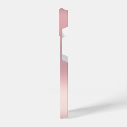 Roze Glitter op maat iPhone Hoesje (Linkerkant)