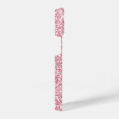 Roze Glitter op maat iPhone Hoesje (Rechterkant)