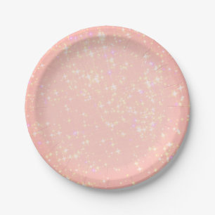 Roze glitter papieren bord
