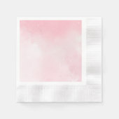 Roze Glitter Party Servet (Voorkant)